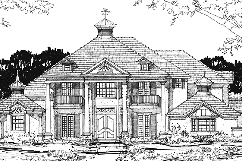 Home Plan - Country Exterior - Front Elevation Plan #1007-24