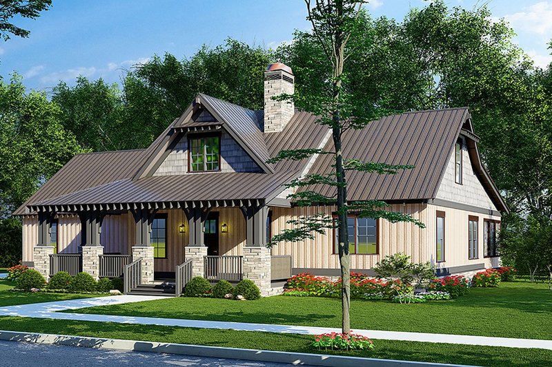 Dream House Plan - Exterior - Other Elevation 1 for Country House Plan #923-226 - 3 bed, 2.5 bath