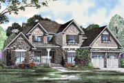 Traditional Style House Plan - 4 Beds 3 Baths 2952 Sq/Ft Plan #17-2987 