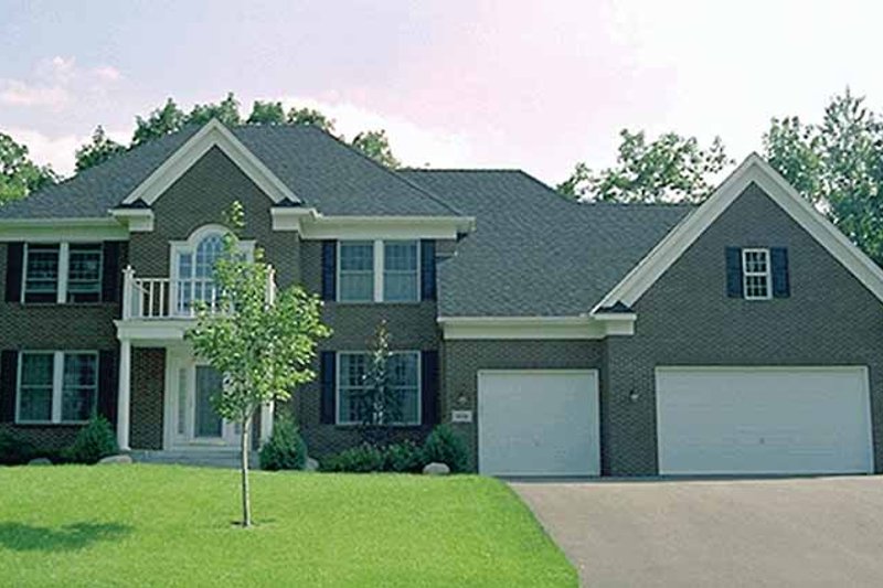 Dream House Plan - Colonial Exterior - Front Elevation Plan #51-871