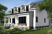 Farmhouse Style House Plan - 3 Beds 3.5 Baths 2230 Sq/Ft Plan #51-1456 Exterior 