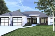 Modern Style House Plan - 4 Beds 3 Baths 2004 Sq/Ft Plan #1109-9 Photo 