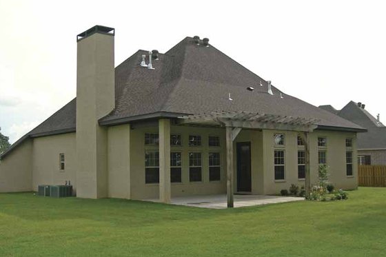 Exterior - Rear Elevation for Contemporary House Plan #11-273 - 4 bed, 2 bath