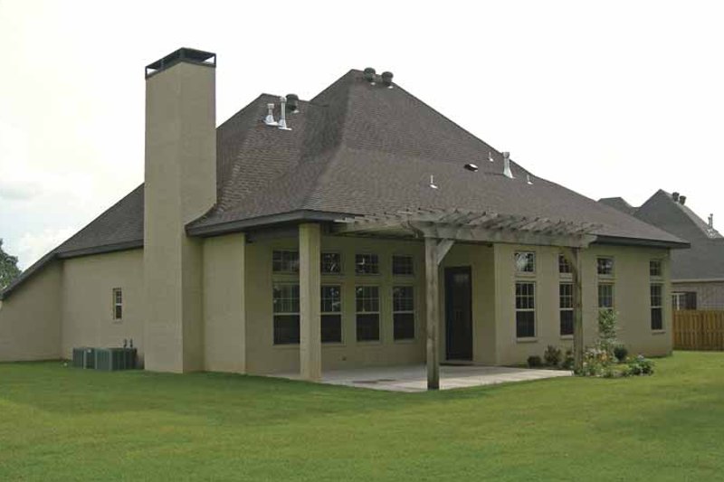 Home Plan - Exterior - Rear Elevation for Contemporary House Plan #11-273 - 4 bed, 2 bath