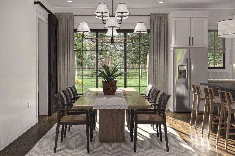 Dream House Plan - Interior - Dining Room 1 for Colonial House Plan #455-491 - 3 bed, 2 bath