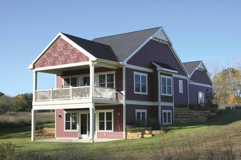 Home Plan - Exterior - Front Elevation 4 for Traditional House Plan #928-167 - 3 bed, 2.5 bath