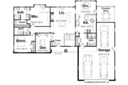 Craftsman Style House Plan - 4 Beds 3.5 Baths 2582 Sq/Ft Plan #928-126 