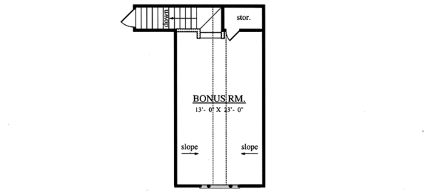 House Plan Design - Country Floor Plan - Upper Floor Plan #42-715