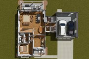 Farmhouse Style House Plan - 4 Beds 3.5 Baths 2262 Sq/Ft Plan #513-2308 