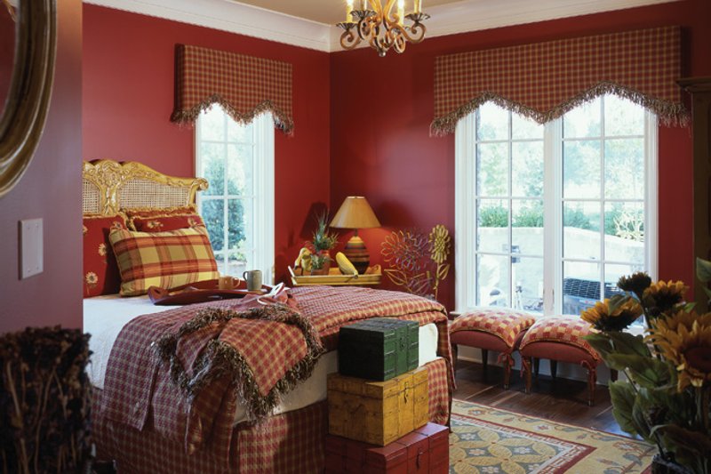 House Plan Design - Interior - Bedroom for European House Plan #453-609 - 7 bed, 7.5 bath