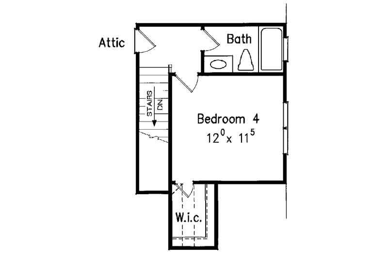 Home Plan - Floor Plan - Upper Floor for Country House Plan #927-911 - 3 bed, 2.5 bath