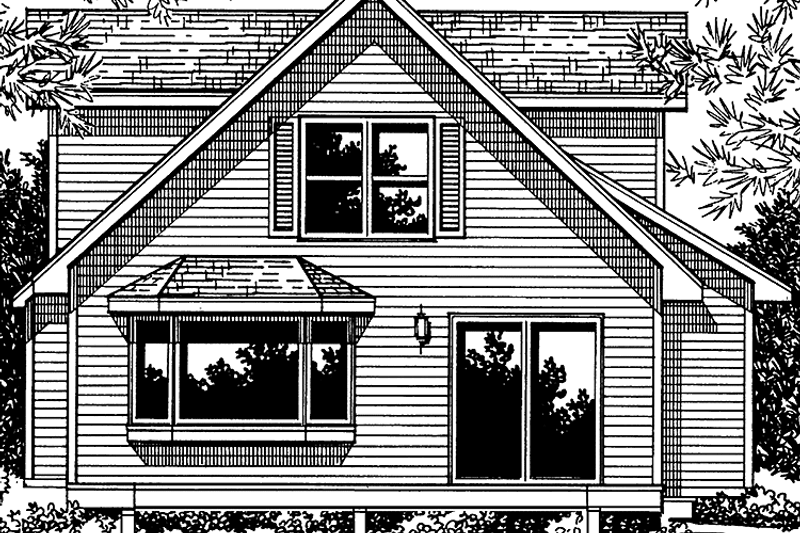 House Design - Prairie Exterior - Front Elevation Plan #981-20