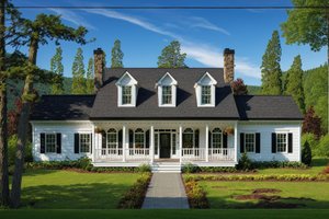 Farmhouse Exterior - Front Elevation Plan #3-207