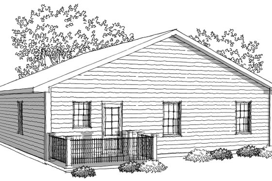 Photo 1 for Ranch House Plan #70-1016 - 2 bed, 1 bath