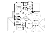 Country Style House Plan - 4 Beds 3.5 Baths 4430 Sq/Ft Plan #132-492 