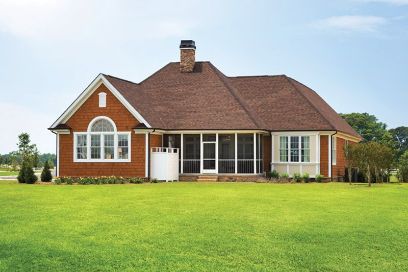 Dream House Plan - Exterior - Rear Elevation for Country House Plan #929-694 - 3 bed, 3 bath
