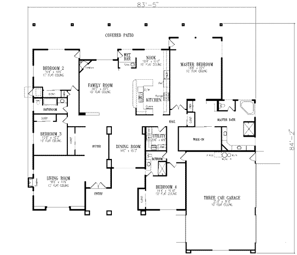 Floor Plan - Main Floor Plan #1-881