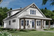 Farmhouse Style House Plan - 3 Beds 3.5 Baths 2403 Sq/Ft Plan #51-1263 