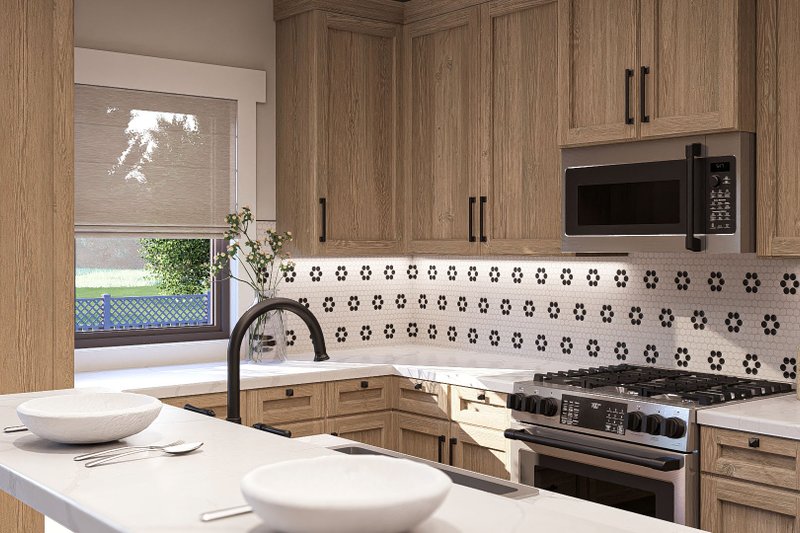 House Design - Interior - Kitchen 1 for Traditional House Plan #455-390 - 5 bed, 3 bath