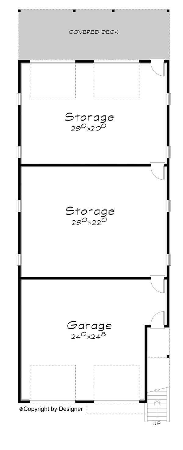 Architectural House Design - Floor Plan - Lower Floor for Contemporary House Plan #20-2619 - 4 bed, 3 bath