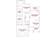 Bungalow Style House Plan - 3 Beds 2 Baths 1730 Sq/Ft Plan #63-133 