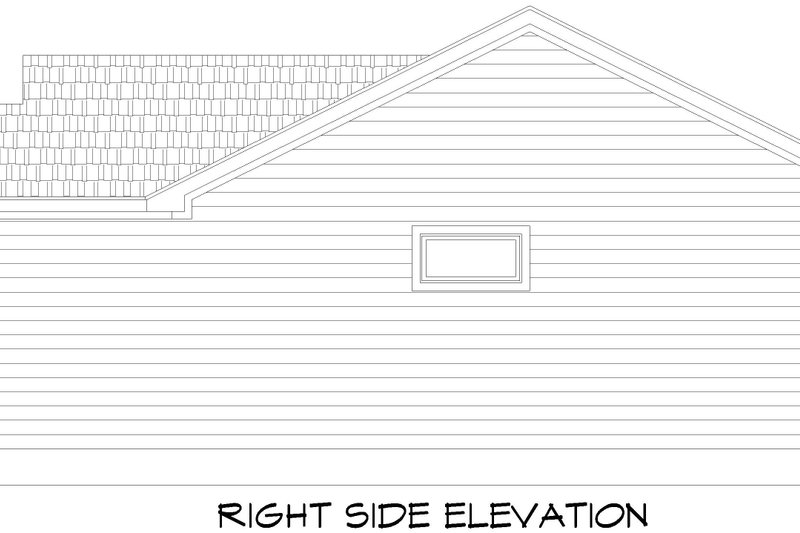 Dream House Plan - Exterior - Other Elevation 1 for Craftsman House Plan #932-1036 - 3 bed, 2 bath
