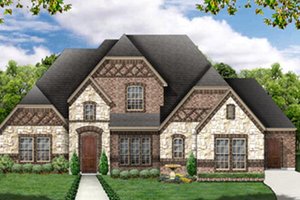 House Design - European Exterior - Front Elevation Plan #84-465