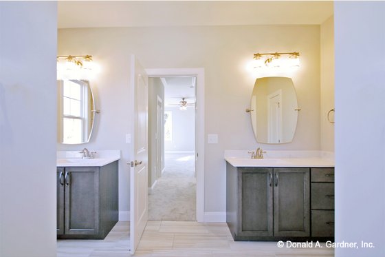 Interior - Master Bathroom for Country House Plan #929-710 - 3 bed, 2 bath