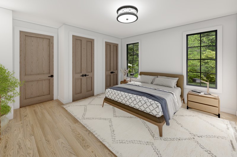 Dream House Plan - Interior - Bedroom for Southern House Plan #1094-7 - 3 bed, 2 bath
