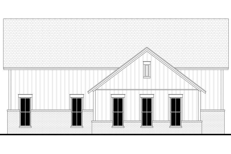 House Blueprint - Exterior - Other Elevation for Farmhouse House Plan #430-431, 0 bath