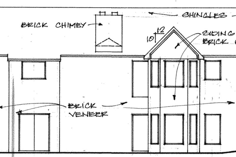 Dream House Plan - Exterior - Rear Elevation for Country House Plan #30-290 - 3 bed, 2.5 bath