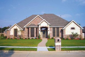 Home Plan - Exterior - Front Elevation for Country House Plan #84-647 - 5 bed, 3 bath