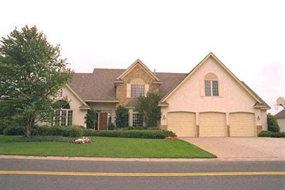 Exterior - Front Elevation for Traditional House Plan #51-157 - 4 bed, 2.5 bath