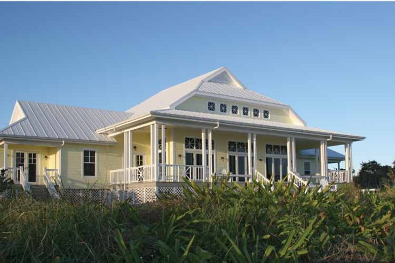 Home Plan - Exterior - Rear Elevation 3 for Country House Plan #928-43 - 4 bed, 5 bath