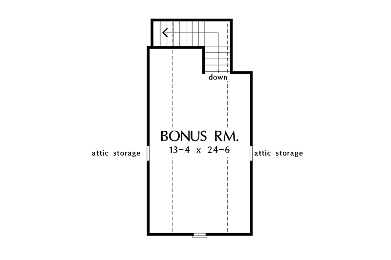 Home Plan - Floor Plan - Other Floor 1 for Craftsman House Plan #929-447 - 4 bed, 3.5 bath