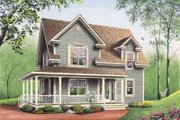 Country Style House Plan - 3 Beds 1.5 Baths 1700 Sq/Ft Plan #23-487 