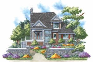 Traditional Exterior - Front Elevation Plan #930-157