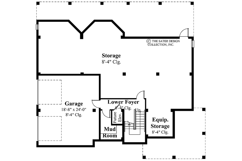 Home Plan - Floor Plan - Lower Floor for Traditional House Plan #930-113 - 3 bed, 3.5 bath
