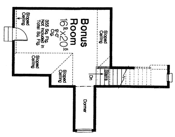 Architectural House Design - Classical Floor Plan - Other Floor Plan #310-1206