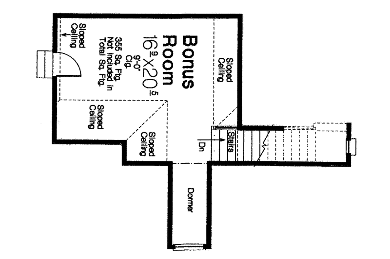 Home Plan - Floor Plan - Other Floor for Classical House Plan #310-1206 - 3 bed, 2.5 bath
