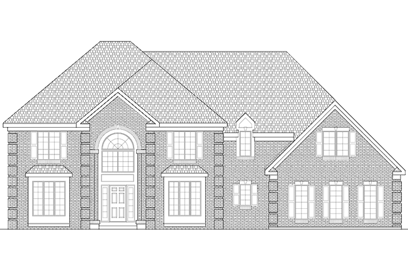 Home Plan - Classical Exterior - Front Elevation Plan #328-416