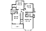 Country Style House Plan - 4 Beds 2.5 Baths 1569 Sq/Ft Plan #3-307 