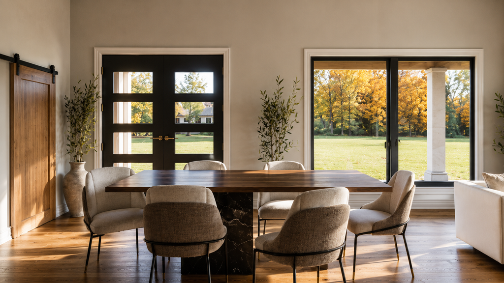Interior - Dining Room for Barndominium House Plan #1064-494 - 3 bed, 2.5 bath
