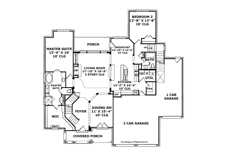 Dream House Plan - Floor Plan - Main Floor for European House Plan #952-202 - 5 bed, 5 bath