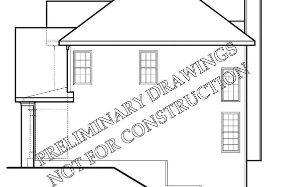 Exterior - Other Elevation for Colonial House Plan #927-218 - 3 bed, 2.5 bath