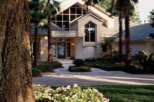 Dream House Plan - Contemporary Exterior - Front Elevation Plan #1039-4