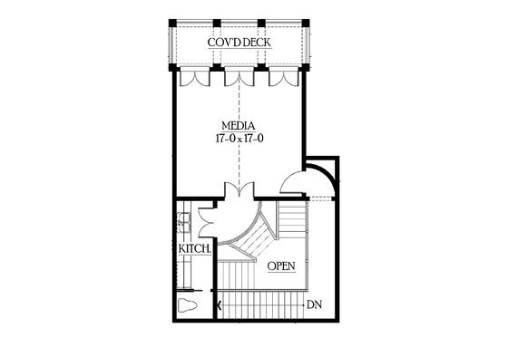 Floor Plan - Other Floor for Craftsman House Plan #132-513 - 5 bed, 5 bath