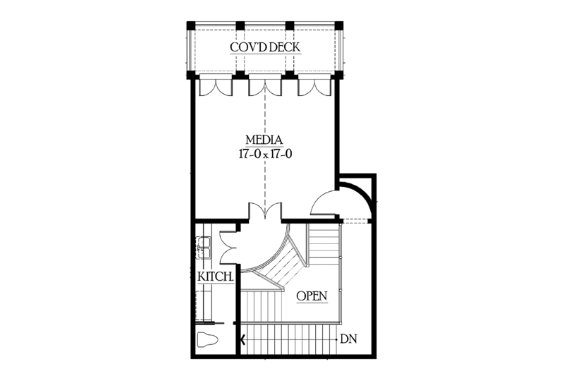 Home Plan - Floor Plan - Other Floor for Craftsman House Plan #132-513 - 5 bed, 5 bath