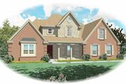 Traditional Style House Plan - 3 Beds 2.5 Baths 2033 Sq/Ft Plan #81-230 