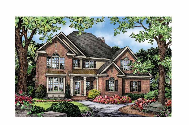 Home Plan - Exterior - Front Elevation 3 for Traditional House Plan #929-842 - 3 bed, 2.5 bath